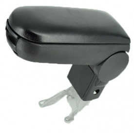 Cotiera auto SEAT LEON 1M 1999-2005, Negru, Material textil - Img 2