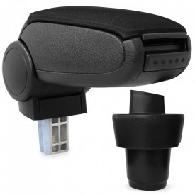 Cotiera auto Skoda Citigo 2011-2019, negru, imitatie de piele