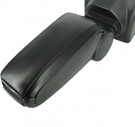 Cotiera auto VW JETTA 2005-2010, negru, imitatie de piele - Img 3