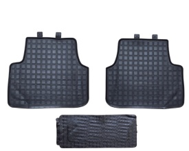 Covorase auto cauciuc compatibile cu Skoda Octavia 3 III 2013-2020, Skoda Octavia IV 2021-> - Img 3