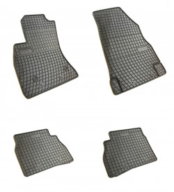 Covorase auto cauciuc FIAT DOBLO 2010-2021, set 4 bucati - Img 2