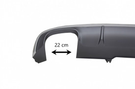 Difuzor Bara Spate compatibil cu AUDI A4 B9 8W 2016-2018 Sedan/Avant S4 Design for S Line - Img 8