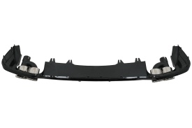 Difuzor Bara Spate compatibil cu Audi A5 F5 Facelift S-Line 2020-> Negru Lucios - Img 7