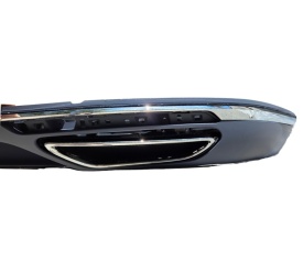 Difuzor Bara Spate compatibil cu VW Passat B8 3G 2015-2019 R Line Dubla Evacuare nevopsit - Img 9
