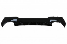 Difuzor Bara Spate cu Ornamente Evacuare Crom compatibil cu BMW 4 Series G22 G23 M Sport 2020-> M440i Design - Img 4