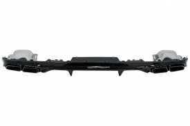 Difuzor Bara Spate cu Tobe Ornament compatibil cu Mercedes E-Class W213 S213 Standard 2016-2020 E63 Design - Img 4