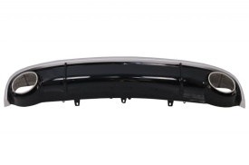 Difuzor Bara Spate si Ornamente Evacuare compatibil AUDI A7 4G 2010-2014 RS7 Design - Img 3