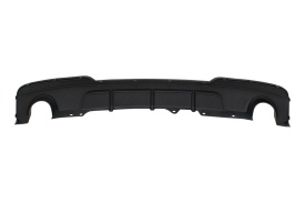 Difuzor de aer cu evacuare dubla compatibil cu BMW F10 F11 Seria 5 Non-LCI LCI 2011-2017 M-Technik Design Negru Lucios - Img 9