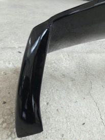 Eleron Luneta compatibil cu SEAT Leon 1P1 2005-2009, JE Design, fibra negru lucios, Produs Deteriorat! - Img 3