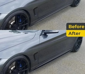Extensii Praguri Laterale compatibil cu BMW Seria 5 G30 G31 2017-> M Performance Design - Img 9