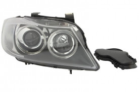 Far Dreapta D1S/H7, electric, cu motor, culoare insert negru, culoare semnalizator transparent compatibil BMW seria 3 E90, seria 3 E91, 2005-2007 NFL - Img 1