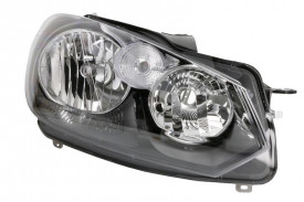 Far Dreapta H15/H7, electric, cu motor, culoare negru compatibil VW GOLF VI 2008-2012