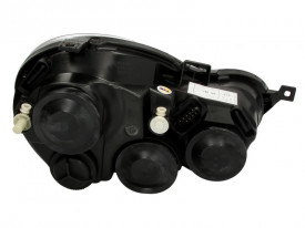 Far Stanga H1/H7, electric, cu motor, culoare cromat compatibil VW POLO, POLO IV 2002-2009 - Img 2