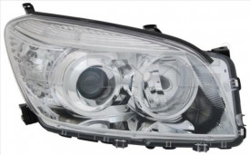 Far Stanga H11/HB3, electric, fara motoras, culoare cromat compatibil TOYOTA RAV 4 III 2005-2009