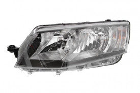 Far Stanga H15/H7, electric, cu motor, culoare semnalizator transparent compatibil SKODA OCTAVIA III 2013-2019 - Img 1