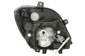Far Stanga H7/H7, electric, fara motoras, culoare insert cromat compatibil Mercedes Sprinter 2007-2010 - Img 2