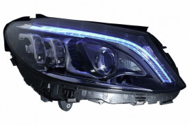 Faruri Full Multibeam LED compatibil cu Mercedes C-Class W205 S205 (2014-2018) LHD - Img 5