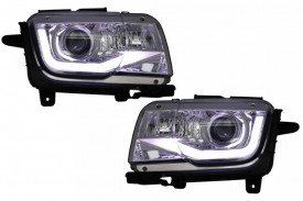 Faruri LED DRL compatibil cu Chevrolet Camaro (2014-2015) cu Semnal Dinamic Conversie la 2016+ - Img 6