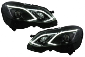 Faruri LED Xenon compatibil cu Mercedes E-Class W212 (2009-2012) Facelift Design - Img 1