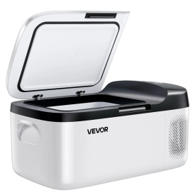 Frigider auto de 15L, voltaj operare 12V 24V DC si 100-240V AC 60W, -20C - 20 grade C pentru exterior, camping, rulote - Img 11