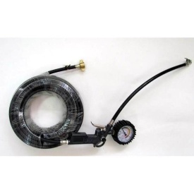 Furtun umflat roti 13m pistol cu manometru JC44