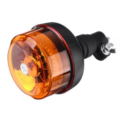 Girofar, LED, Slim, 12-24V, 12 SMD, Omologare E9, Prindere Tija Flexibil, Galben - Img 4