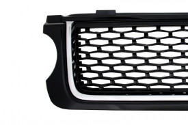Grila Centrala compatibil cu Land Range Rover Vogue III L322 (2010-2012) Negru Autobiography Supercharged Edition - Img 4