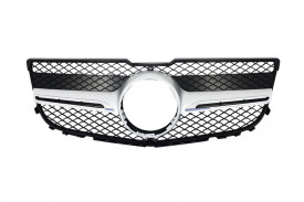 Grila Centrala compatibil cu MERCEDES Benz GLK-Class X204 (2013-2015) Design Argintiu