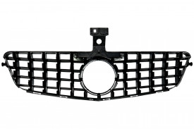 Grila Centrala compatibil cu Mercedes Clasa C W204 S204 2007-2014 GT-R Panamericana Design Negru - Img 4