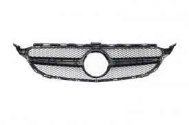 Grila Centrala compatibil cu MERCEDES Clasa C W205 S205 C205 A205 2014-2018 Negru - Img 3