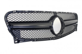 Grila Centrala compatibil cu Mercedes GLA-Class X156 (2014-2016) GLA45 Design Finisaj Negru - Img 3