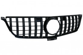 Grila Centrala compatibil cu Mercedes ML-Class W166 2012-2014 GT-R Panamericana Design Black - Img 3