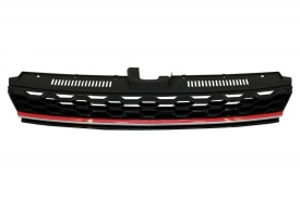 Grila Centrala compatibil cu VW Golf 7 VII Facelift 2017-2020 GTI Look Rosu - Img 8