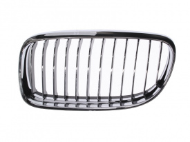 Grila centrala compatibila cu BMW E90 2008-2012 partea stanga crom/negru