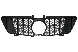 Grila centrala compatibila cu Mercedes ML W164 2008-2011 Negru Crom GTR Panamericana Design - Img 9