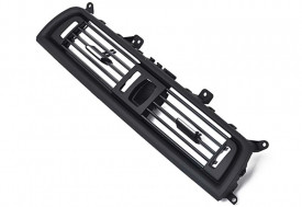Grila centrala ventilatie compatibil BMW seria 5 F10 F11 2010-2017, negru mat - Img 2