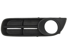 Grila laterala de protectie cu gaura pentru proiector Bara Fata partea Stanga compatibila cu Skoda Fabia II 2006-2010, Roomster 2006-2010