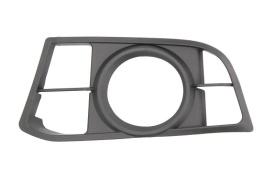Grila Laterala Stanga Ornament Proiectoare BMW Seria 5 F10 F11 2013-2016 LCI Desing compatibil cu bara fata M-Technik Design