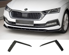 Grila Ornament bara fata partea Dreapta compatibil Skoda Octavia IV 4 - Img 3