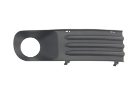 Grila proiector partea dreapta compatibil cu VW T5 2003-2009, culoare neagra