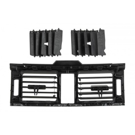 Grila ventilatie centrala compatibila Mercedes Clasa C W204 2007-2010 culoare neagra - Img 3