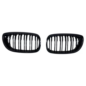 Grile Centrale compatibil cu BMW Seria 3 E46 Coupe 2003-2006 Facelift Negru Lucios M Design