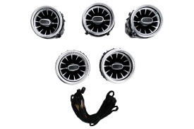 Grile de aerisire Consola Centrala 64 culori compatibil cu Mercedes C-Class W205 GLC SUV X253 W253 (2014-2018)