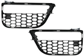 Grile Laterale compatibil cu BMW Seria 5 G30 G31 2017-> M5 Design Negru Lucios