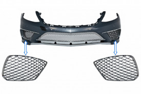 Grile Laterale Cromate compatibil cu Mercedes S-Class W222 2013-2017 S65 Design - Img 2