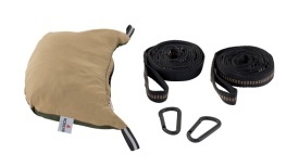 Hamac pentru drumetie, camping, pescuit sau gradina, 300x140 cm, Robens Trace Hammock Set - Img 2