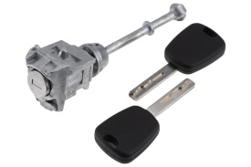 Incuietoare butuc broasca si set 2 chei pentru usa stanga fata Peugeot 207 2006-2015, 308 2007-2013