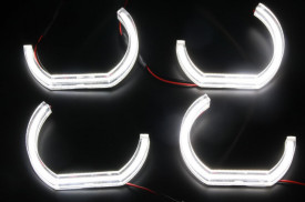 Kit Angel Eyes SMD DTM C SHAPE compatibil cu BMW seria 3 F30, F36 2011-2018