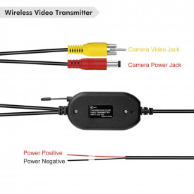 Kit wireless 2.4G pentru camera marsarier 12V - Img 3