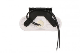 Lampa de gabarit, lumina de clarificare, LED, Portocaliu, 12-24V, WAS Polonia 229Z W47 - Img 2